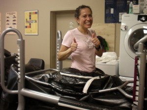 Valeo Physical Therapy Alter-G treadmill